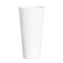 Ver imagem 1 de Vaso Decorativo de Cerâmica Firenze Grande Branco Clássico Joelma Decorações