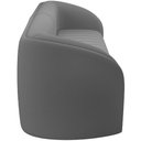 Ver imagem 5 de Sofá 04 Lugares para Sala de Estar 292 Cm Lazio M03 Veludo Cinza - Lyam Decor