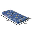 Ver imagem 2 de Colchão Bebê para Berço Americano Mini Cama 130 X 60 Cm Quarto Infantil Azul