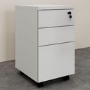 Ver imagem 6 de Gaveteiro Volante com Chave 36 cm com 2 Gavetas e 1 Pasta Suspensa F5 Office