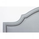 Ver imagem 4 de Cabeceira King Luxo 193X60 Cinza Tachas Fumê