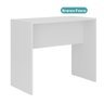 Mesa Bancada Ilha para Cozinha Miami Carraro Branco - 3