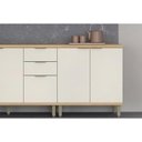 Ver mais imagens de Cozinha Completa 5 Peças Bless CZ668 Jequitiba/Off Linea