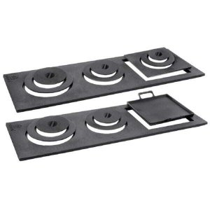 Chapa Redução Fogão A Lenha Libaneza Com Bifeteira 3 Furos