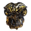 Ver imagem 2 de Vaso de Flores Italy Preto e Âmbar 13cm | Formosinha