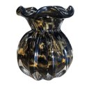 Ver imagem 1 de Vaso de Flores Italy Preto e Âmbar 13cm | Formosinha