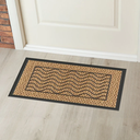 Ver imagem 1 de Capacho Fibra de Coco Antiderrapante Panamá 40x60cm Uzoo - Panama Ondas