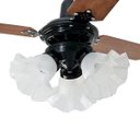 Ver imagem 2 de Ventilador de Teto 3 Lâmpadas Tulipa Loren Sid Preto com Controle Remoto - 220V