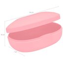 Ver imagem 2 de Saboneteira Para Viagem Bolsa Academia Porta Sabonete Barra Rosa Quartz Soft