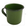 Caneca Esmaltada Xícara de Café Chá 400ml Caneca Agata Caneca Verde - 3