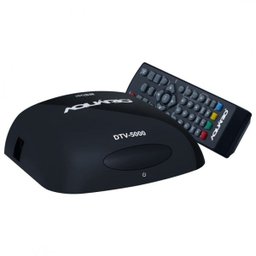 Kit Conversor Digital Aquário DTV5000 Antena Externa DTV1500 - 1