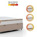 Ver imagem 4 de Cama Box Baú Casal Queen 158x198x68cm Branco / Bege