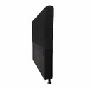 Ver imagem 3 de Cabeceira Dama 1,40 Cm Para Cama Box Casal Suede Preto