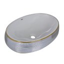 Ver imagem 6 de Cuba Cerâmica Banheiro/lavabo Luxo 62x42 Cm