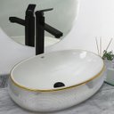 Ver imagem 7 de Cuba Cerâmica Banheiro/lavabo Luxo 62x42 Cm