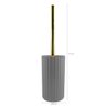 Suporte Com Escova Sanitária Groove Vaso Privada Banheiro Ou Chumbo Fechado - 2