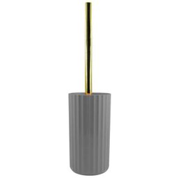 Suporte Com Escova Sanitária Groove Vaso Privada Banheiro Ou Chumbo Fechado - 1 Suporte Com Escova Sanitária Groove Vaso Privada Banheiro Ou Chumbo Fechado - 1