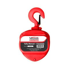 Talha Manual com Corrente 1t/3,0m Elevação Mundi - 1