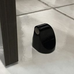 Prendedor Trava Porta Aparador De Imã Fixador Magnético Preto - 2