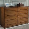 Cômoda de Madeira Maciça com 8 Gavetas Mônaco 087 - Móveis São José - 1