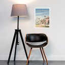 Ver imagem 1 de Quadro Decorativo Plaza de Mayo Buenos Aires 24x18cm - com Vidro:moldura Branca