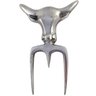 Garfo Tridente Para Churrasco Bull Garfo De Costelão Alumínio - 5