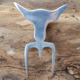 Garfo Tridente Para Churrasco Bull Garfo De Costelão Alumínio - 4