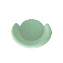 Ver imagem 5 de Poltrona Decorativa Beatriz Orgânica Veludo Acqua