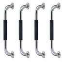 Ver imagem 1 de Barra de Apoio Inox 40cm Suporte Antiderrapante Kit 4 Unidades Idoso Banheiro Box Gestante Criança C