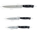 Ver imagem 4 de Cepo De Facas Brinox 4 Facas e Chaira Cozinha Jogo De Facas