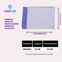 Ver imagem 6 de Kit 10 Panos de Prato Grande Sortido 63x42cm Barrado Xadrez