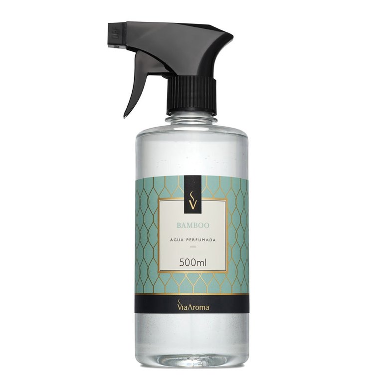 Água Perfumada Para Tecidos Via Aroma 500 Ml / Bamboo
