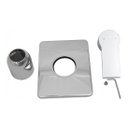 Ver imagem 3 de Acabamento Para Registro Monocomando Base  Padrão Deca Inox Cromado WJ-4994-AT1-CR JIWI