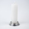 Suporte Vela 7 Dias P Gira Maria Mulambo 18cm Vidro Alumínio - 3