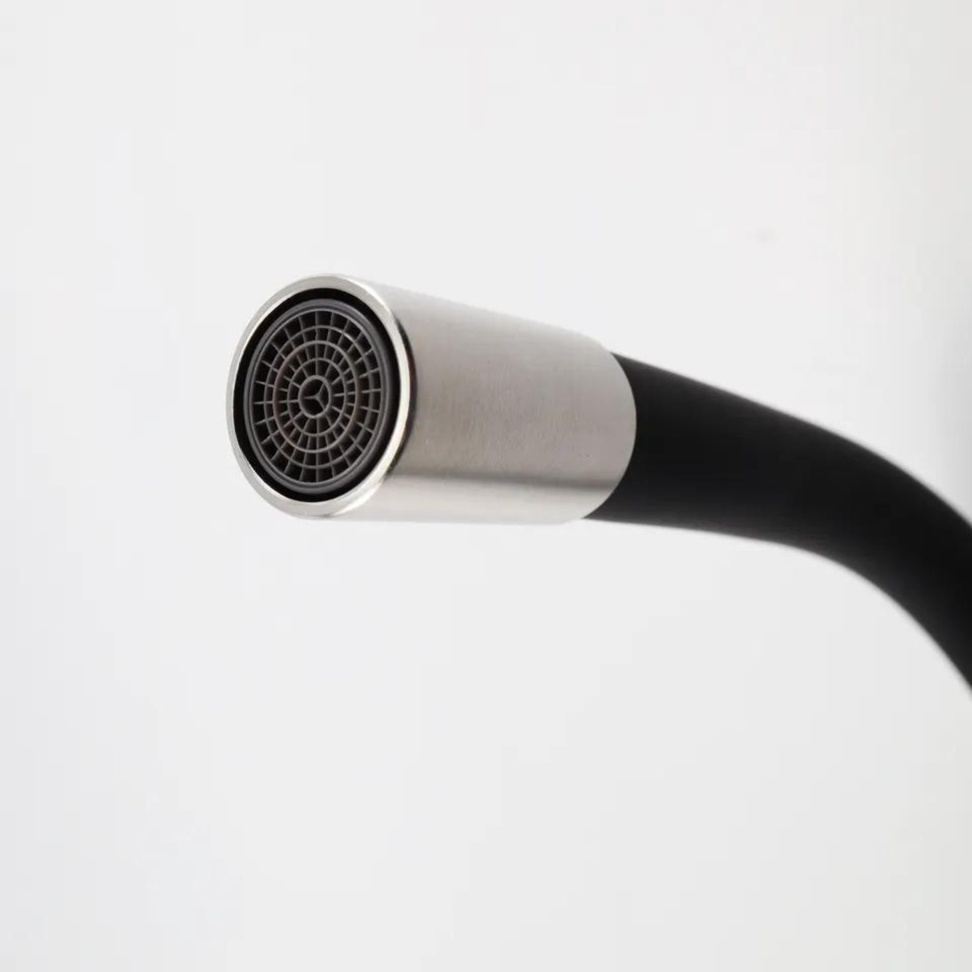 Torneira Cozinha Flexível Misturador Monocomando Gourmet, Preta, Luxo, Premium, Bancada, Pia, Alto P - 5