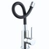 Torneira Cozinha Flexível Misturador Monocomando Gourmet, Preta, Luxo, Premium, Bancada, Pia, Alto P - 3