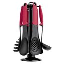 Ver imagem 1 de Conjunto Concha Colher Espátula Pegador Escumadeira De Nylon