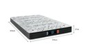 Ver imagem 6 de Cama Box King - Tecido Sintético Preto com Colchão Extra Firme D28-Suporta 80Kg