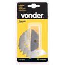 Ver imagem 2 de Lamina para Estilete 25mm com 10 Peças Tubete - Vonder