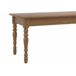 Conjunto Valencia Mesa de Madeira 1,60 com 6 Cadeiras - Imbuia Fosco - 4