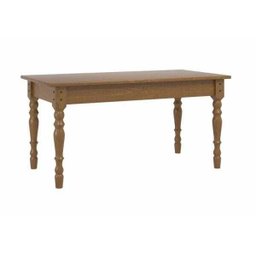 Conjunto Valencia Mesa de Madeira 1,60 com 6 Cadeiras - Imbuia Fosco - 2