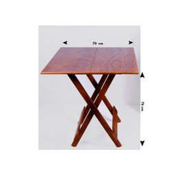 Mesa Econômica Dobrável Imbuia - 2