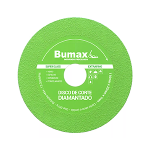 Disco Diamantado Extra Fino Vidro e Porcelanato Super Glass