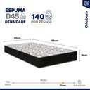 Ver imagem 6 de Cama Box Baú com Colchão de Espuma D45 Ortobom Airtech 150 D45 Solteiro 88cm