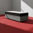 Ver imagem 3 de Cama Box Baú com Colchão de Espuma D45 Ortobom Airtech 150 D45 Solteiro 88cm