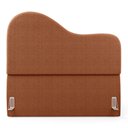 Ver imagem 5 de Cabeceira Orgânica Cama Box Queen Size Sea 160cm com Frame Bouclé Terracota - Abmaza