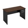 Mesa Escritório Boss Imbuia Preto - 1