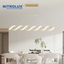 Ver imagem 3 de Pendente trançado 45W - Dourado - NITROLUX LP-204D