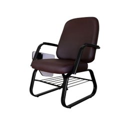 Cadeira para Obesos até 200Kg Universitária Linha Obeso Cor:Marrom; - 1