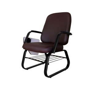 Cadeira para Obesos até 200Kg Universitária Linha Obeso Cor:Marrom;